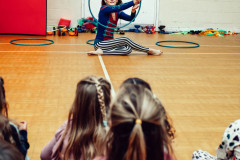 Hula hoop performance 