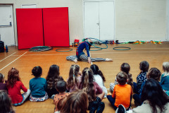 Hula hoop performance 